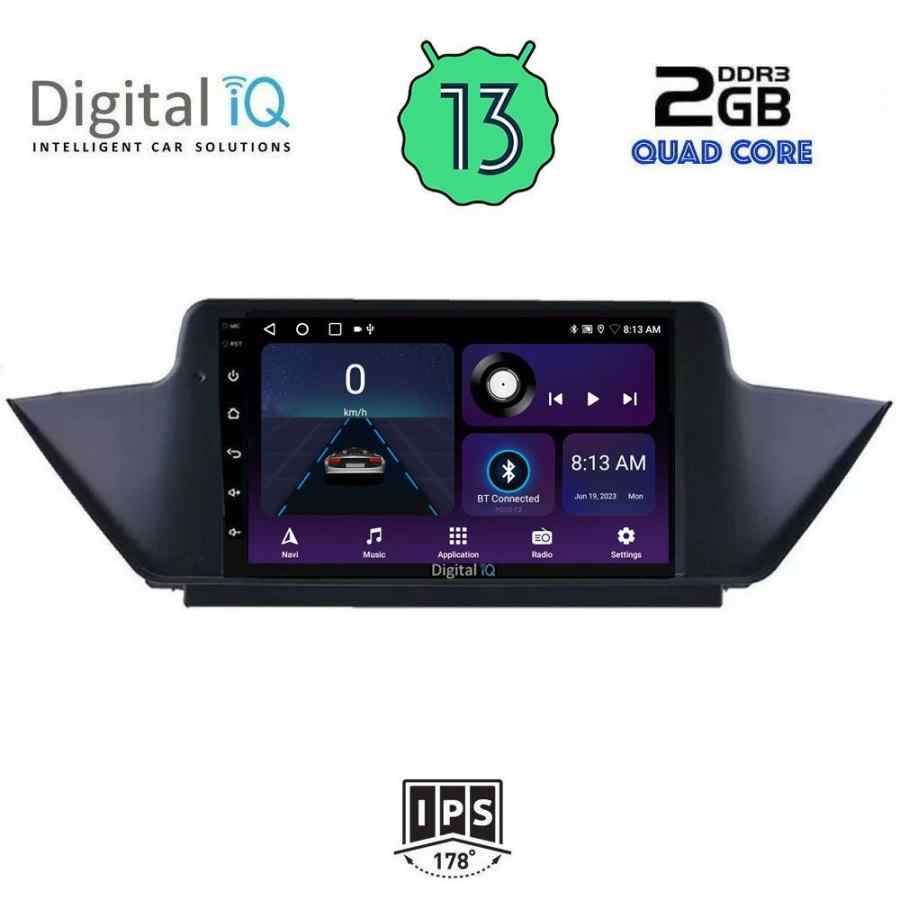 DIGITAL IQ BXB 1056_CPA (10inc) MULTIMEDIA TABLET for BMW X1 mod. 2009-2015