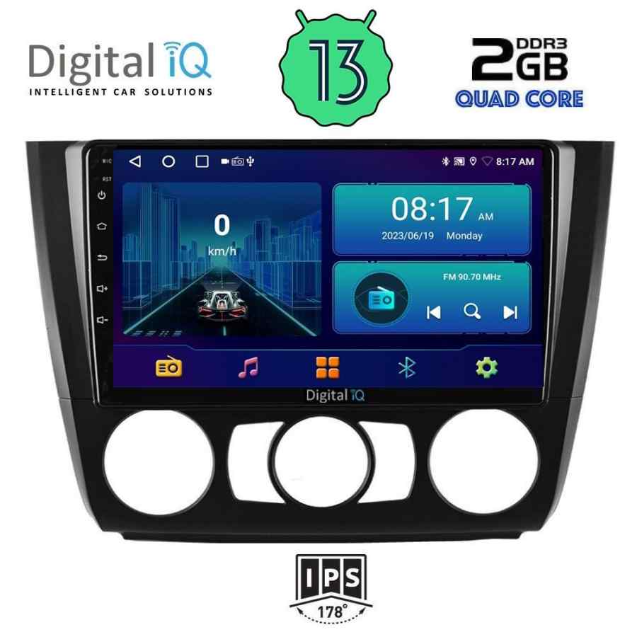 DIGITAL IQ BXB 1040_GPS A/C (9inc) MULTIMEDIA TABLET for BMW S.1  E81-82-87-88 mod. 2004-2013