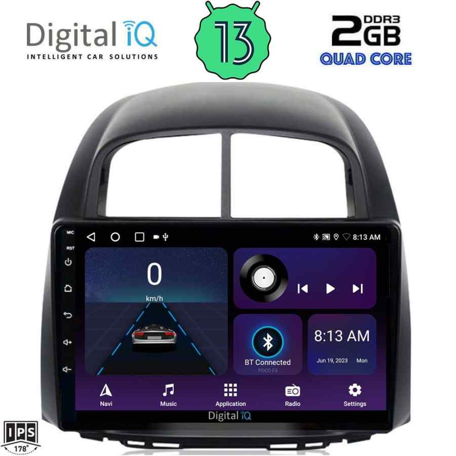 DIGITAL IQ BXB 1124_GPS (10inc) MULTIMEDIA TABLET for DAIHATSU SIRION mod. 2006-2012