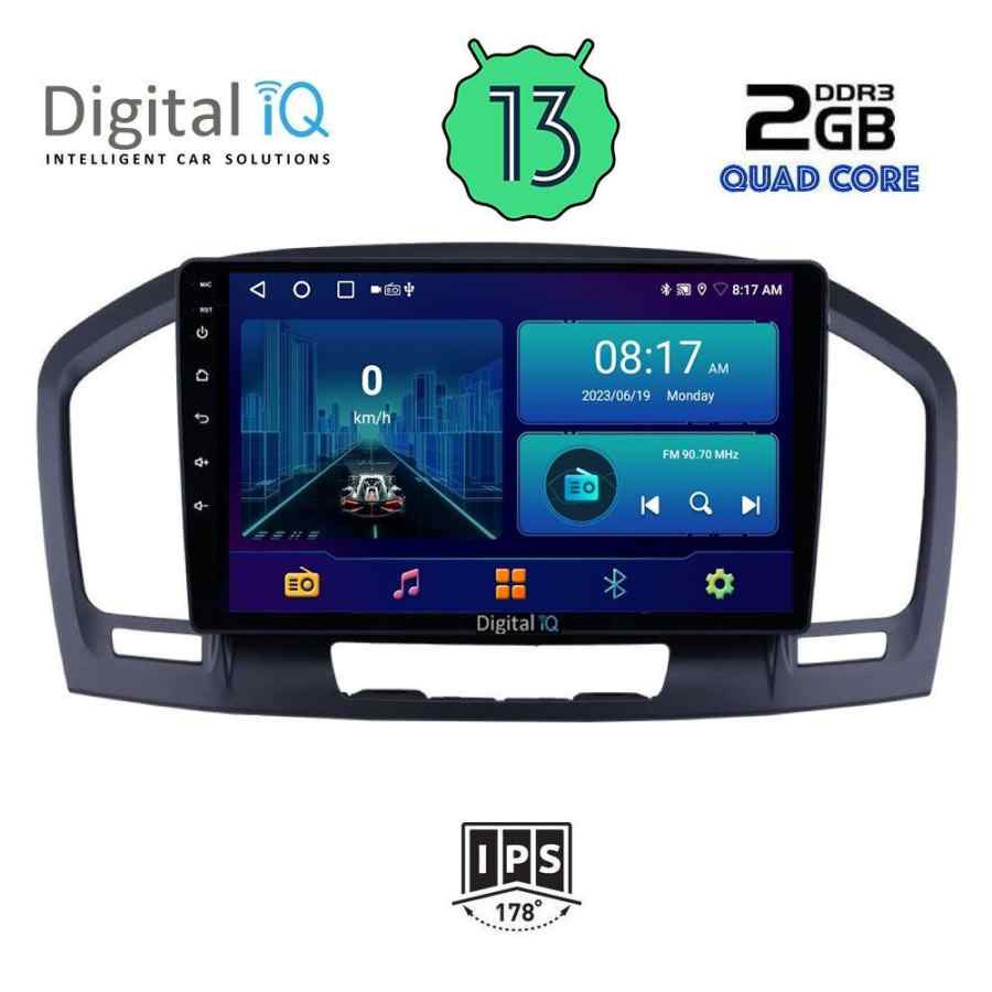 DIGITAL IQ BXB 1491_GPS (9inc) MULTIMEDIA TABLET for OPEL INSIGNIA mod.2008-2013