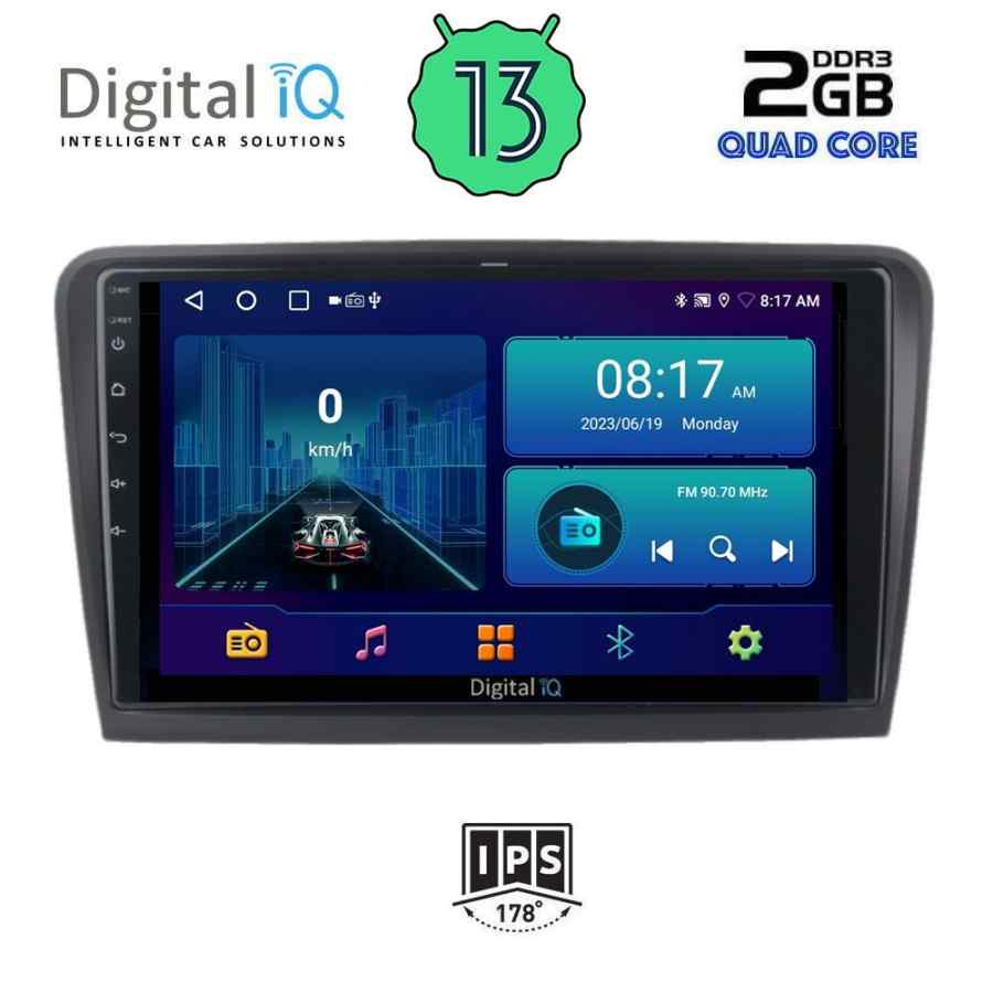 DIGITAL IQ BXB 1601_GPS (9inc) MULTIMEDIA TABLET for  SKODA RAPID  mod. 2012>