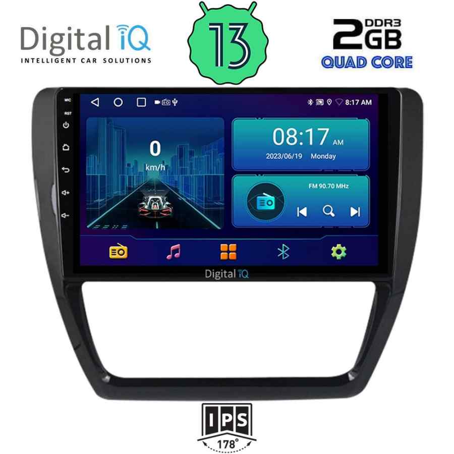 DIGITAL IQ BXB 1741_GPS (10inc) MULTIMEDIA TABLET for VW JETTA mod. 2010-2016