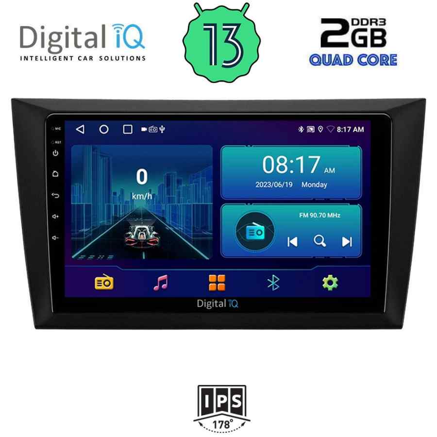 DIGITAL IQ BXB 1746_GPS (9inc) MULTIMEDIA TABLET for GOLF 6 mod. 2009-2012