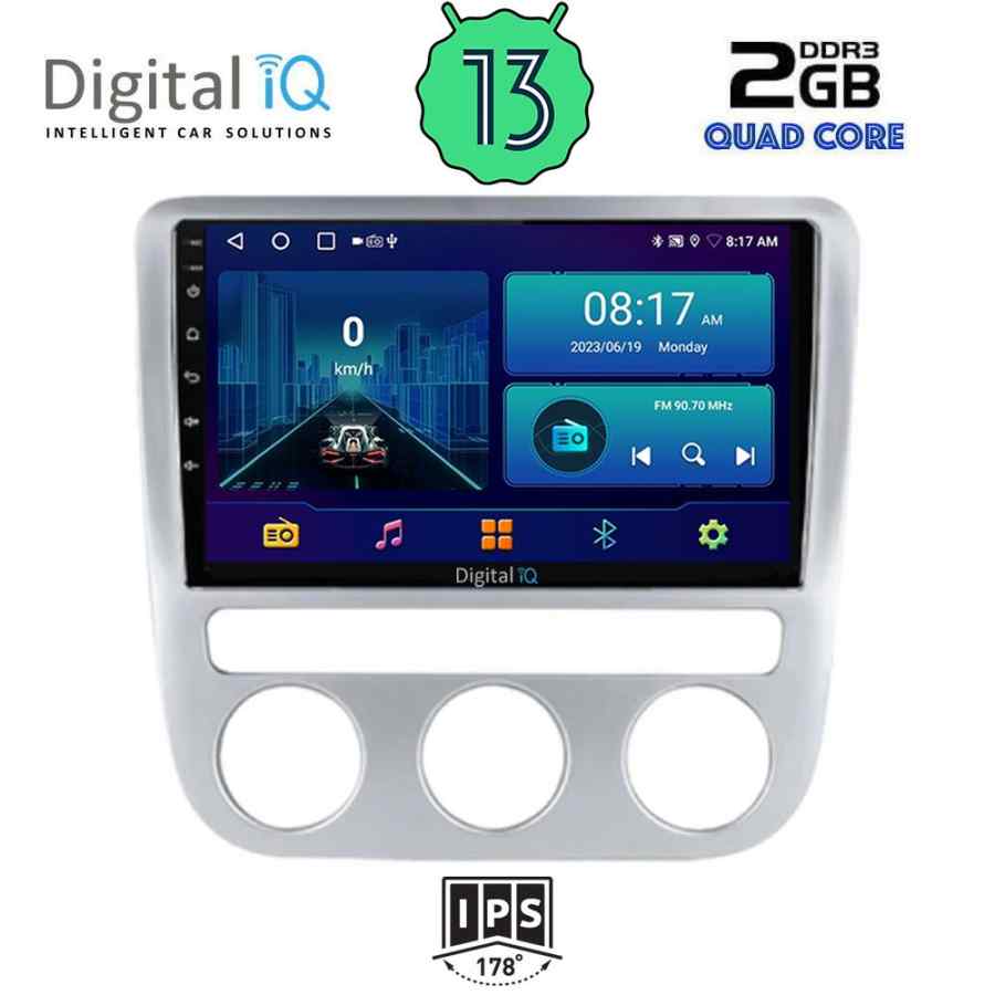 DIGITAL IQ BXB 1752_GPS CLIMA (9inc) MULTIMEDIA TABLET for VW EOS mod. 2006> - SCIROCCO mod. 2008-2014