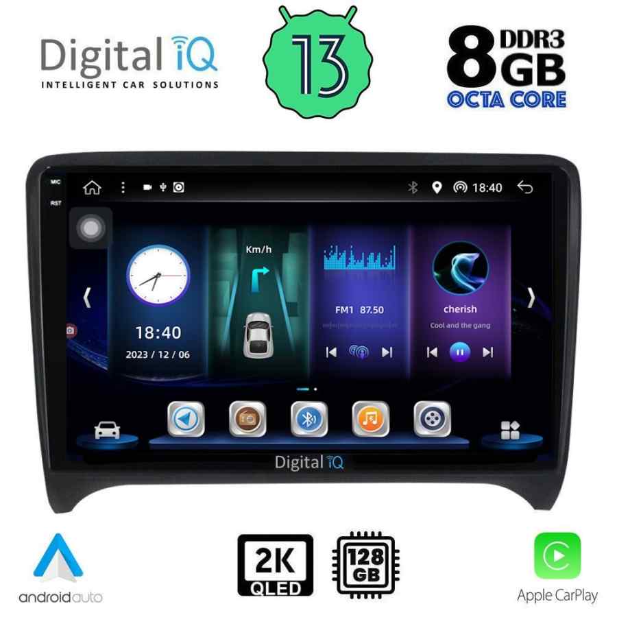 DIGITAL IQ BXD 11009_CPA (9inc) MULTIMEDIA TABLET for AUDI TT  mod. 2007-2015