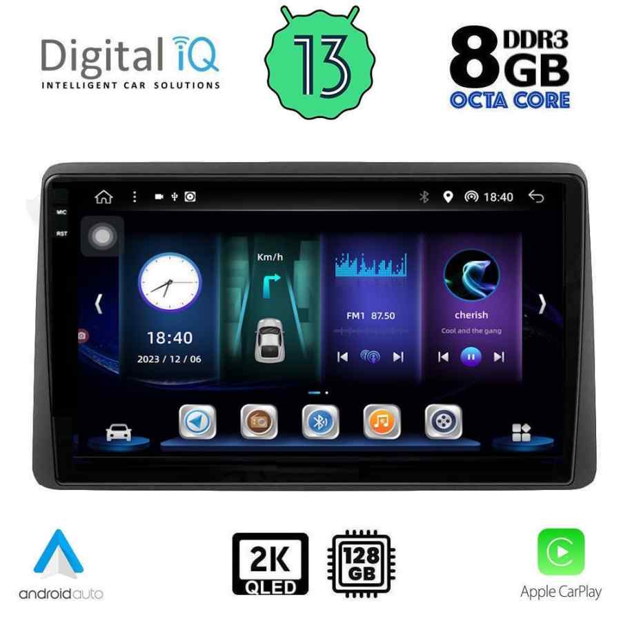 DIGITAL IQ BXD 11450_CPA (10inc) MULTIMEDIA TABLET for NISSAN NAVARA D22 mod. 1998-2004