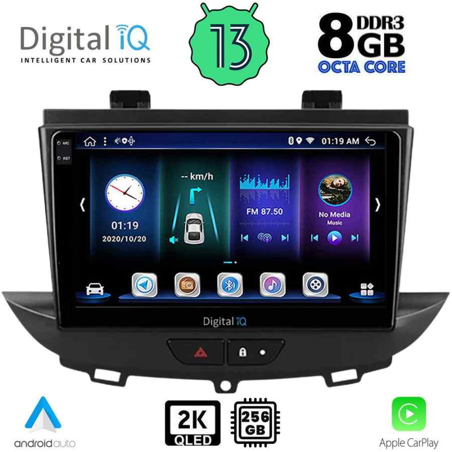 DIGITAL IQ BXD 11490_CPA (9inc) MULTIMEDIA TABLET for OPEL CROSSLAND – GRANDLAND mod. 2017>