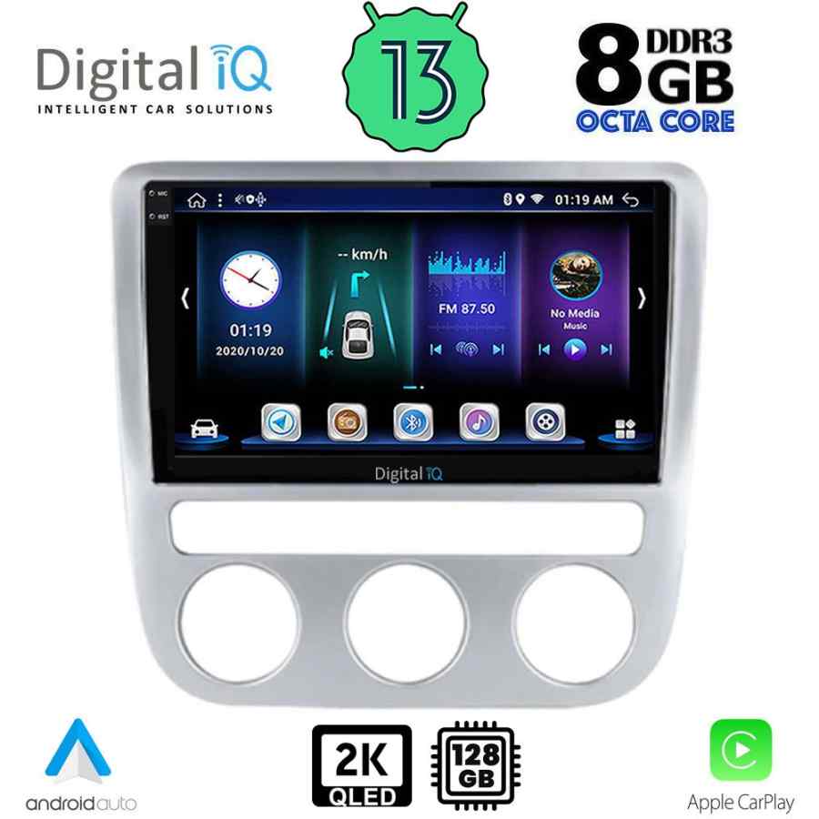 DIGITAL IQ BXD 11752_CPA CLIMA (9inc) MULTIMEDIA TABLET for VW EOS mod. 2006> - SCIROCCO mod. 2008-2014