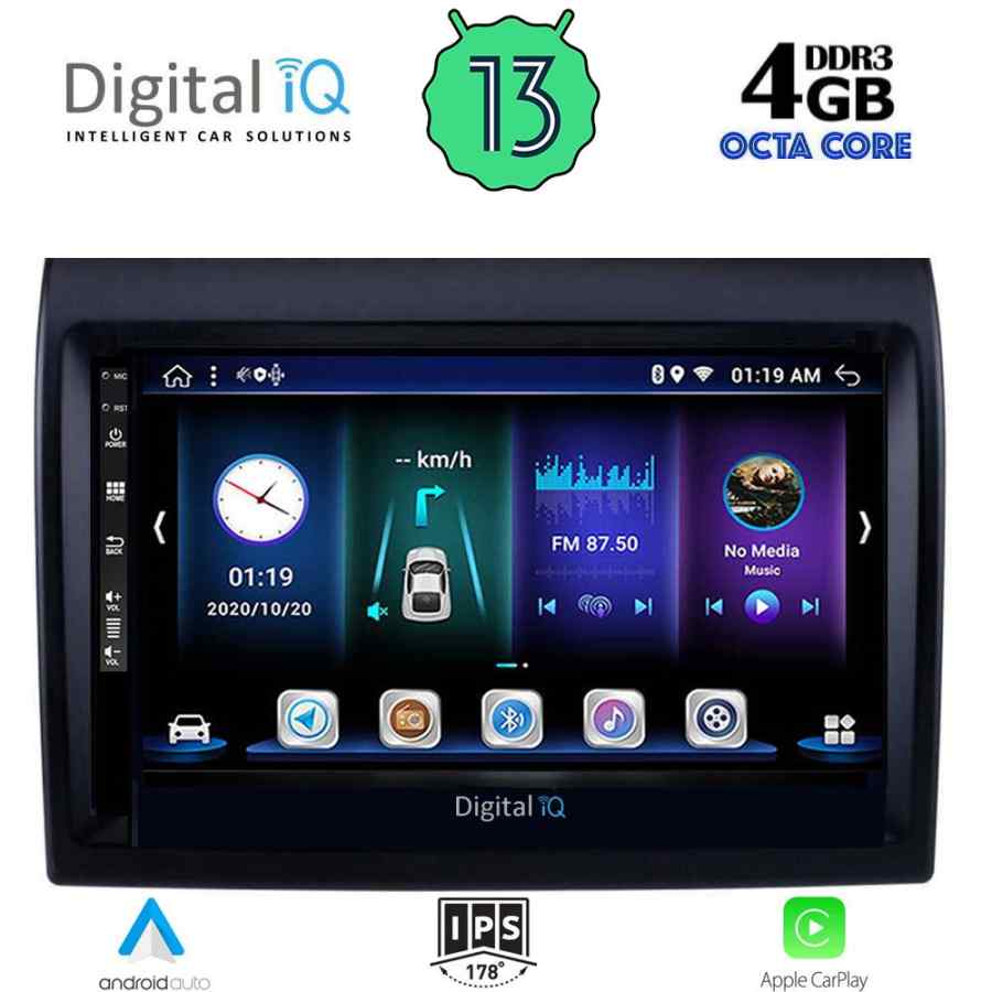 DIGITAL IQ BXD 6140_CPA (9inc) MULTIMEDIA TABLET for FIAT DUCATO mod. 2006-2011