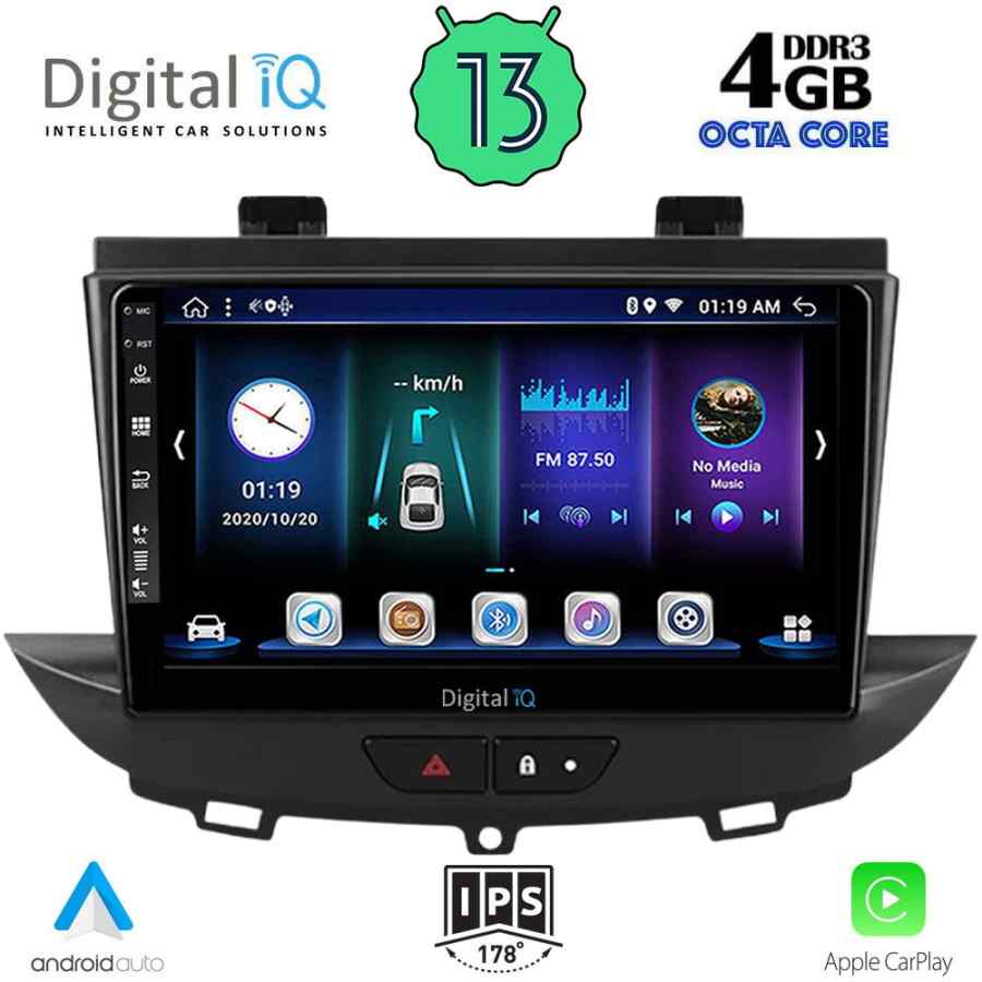 DIGITAL IQ BXD 6490_CPA (9inc) MULTIMEDIA TABLET for OPEL CROSSLAND – GRANDLAND mod. 2017>