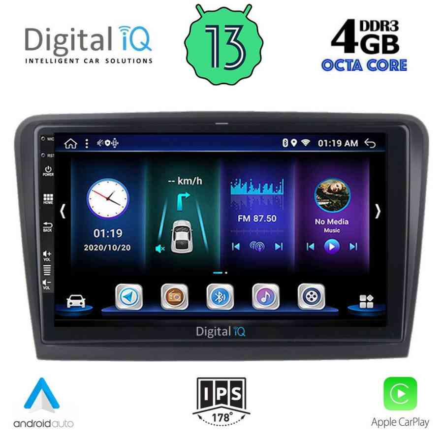 DIGITAL IQ BXD 6604_CPA (10inc) MULTIMEDIA TABLET for SKODA SUPERB mod. 2008-2015