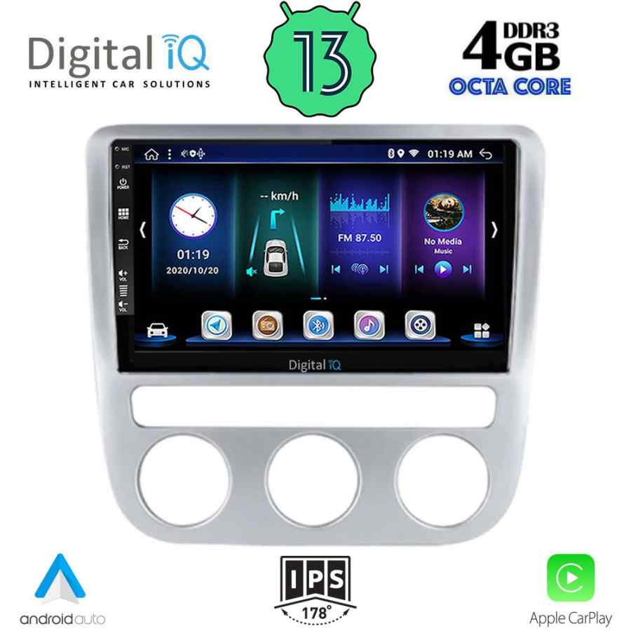 DIGITAL IQ BXD 6752_CPA CLIMA (9inc) MULTIMEDIA TABLET for VW EOS mod. 2006> - SCIROCCO mod. 2008-2014