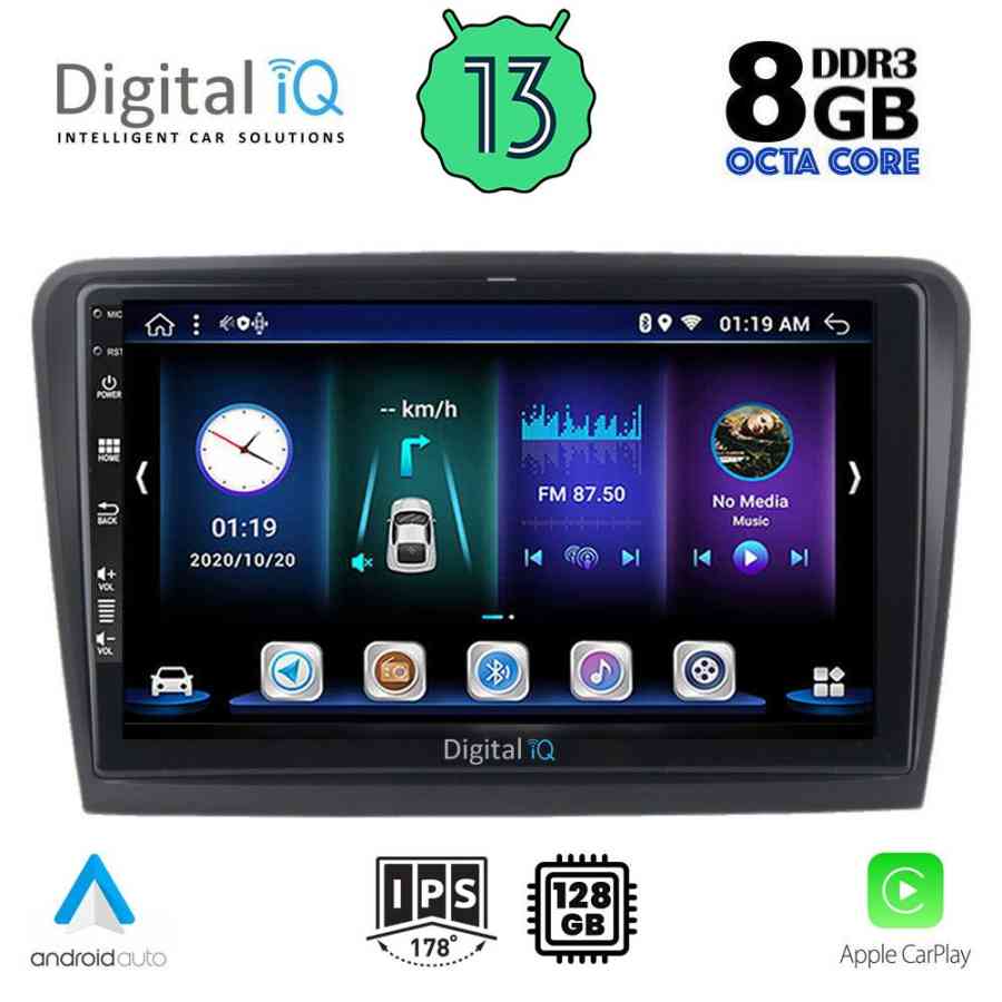 DIGITAL IQ BXD 8604_CPA (10inc) MULTIMEDIA TABLET for SKODA SUPERB mod. 2008-2015