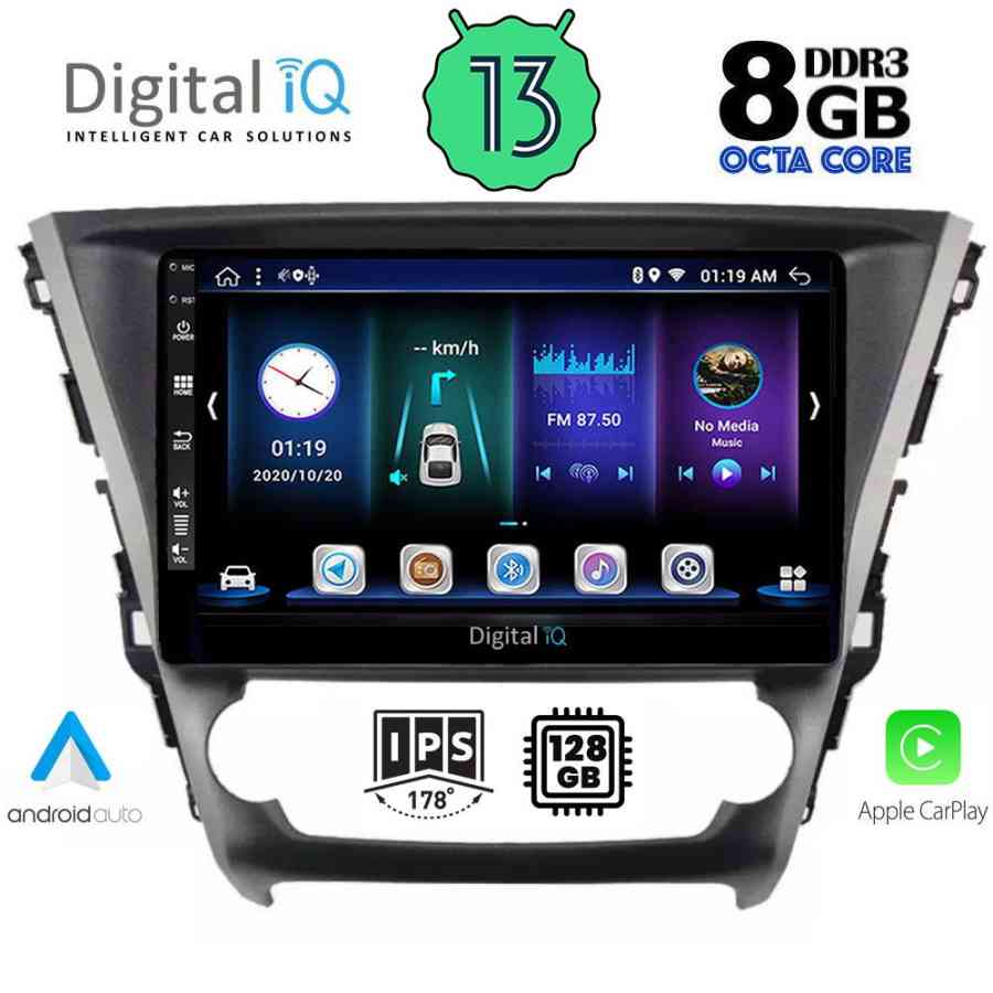 DIGITAL IQ BXD 8706_CPA (10inc) MULTIMEDIA TABLET for TOYOTA AVENSIS mod. 2016>