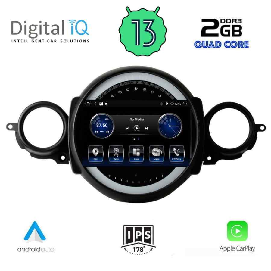 DIGITAL IQ BXH 3064_CPA (9inc) MULTIMEDIA TABLET for MINI COOPER (R56-R57) mod. 2006-2014 - CLUBMAN (R55) mod. 2007-2014