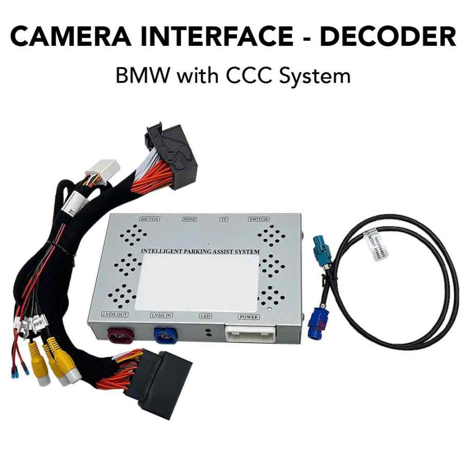 DIGITAL IQ BM9806 for BMW (CAMERA INTERFACE for CCC Systems) mod. 2006-2009