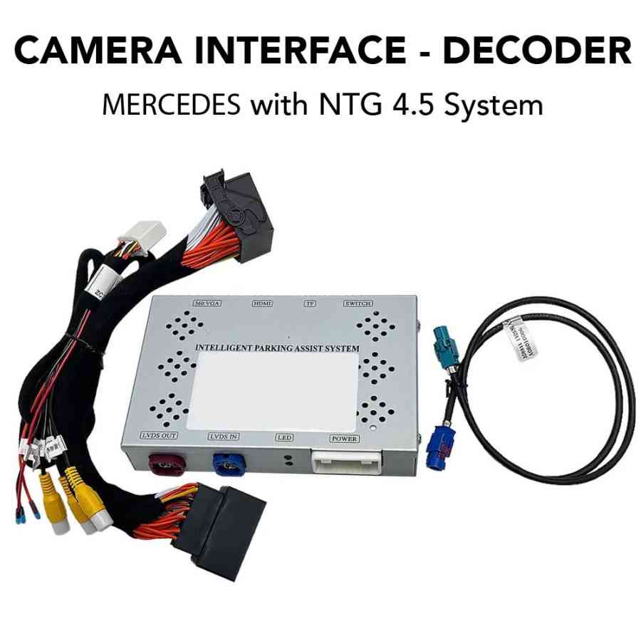 DIGITAL IQ BZ9860 CI for MERCEDES (CAMERA INTERFACE for NTG 4.5 System) mod. 2012-2015