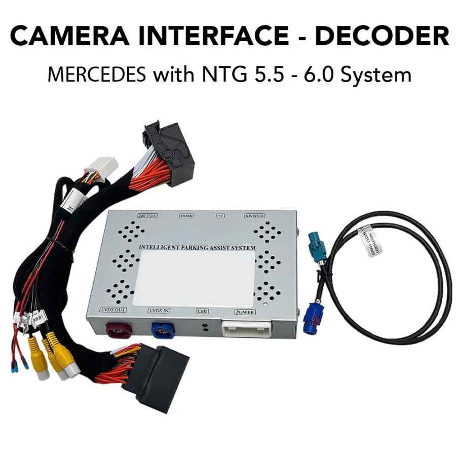 DIGITAL IQ BZ9863 CI for MERCEDES (CAMERA INTERFACE for NTG 5.5-6.0 System) mod. 2019> (for 10.25'' original screen)