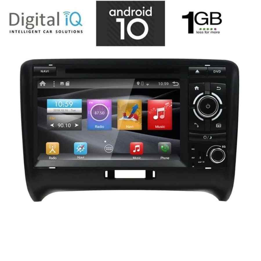 DIGITAL IQ X178_GPS (7'' DVD) MULTIMEDIA for AUDI ΤΤ mod. 2007-2015