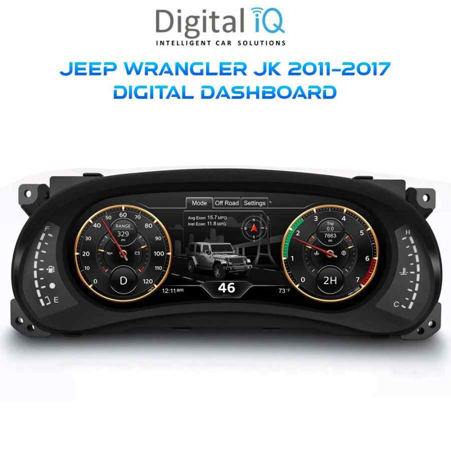 DIGITAL IQ DDD 295_IC (12.3in) JEEP WRANGLER JK mod. 2011-2017 DIGITAL DASHBOARD