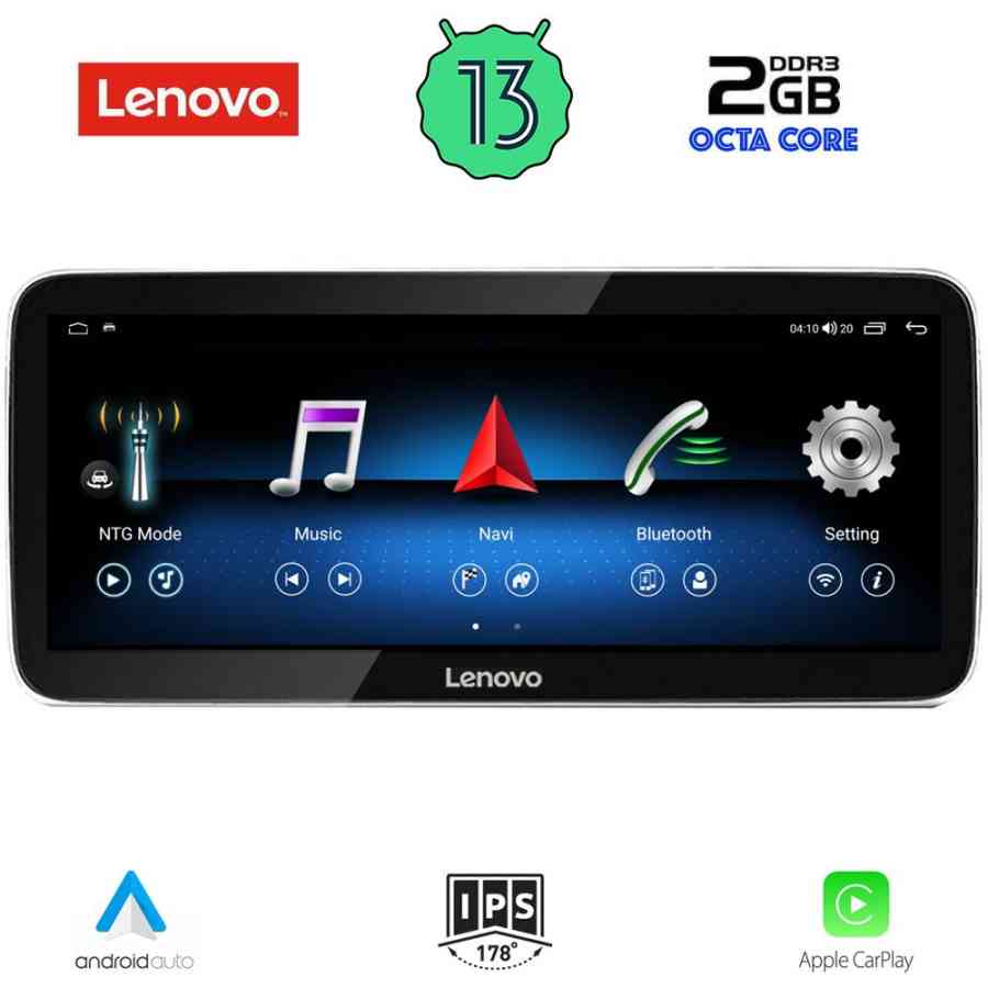 LENOVO LVG 12983B_CPA (12.3inc) (NTG 5) MULTIMEDIA for MERCEDES B mod. 2016-2019