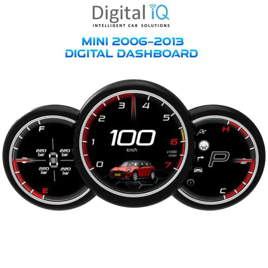 DIGITAL IQ DDD 964_IC MINI Cooper R56 R57 2006-2013 DIGITAL DASHBOARD