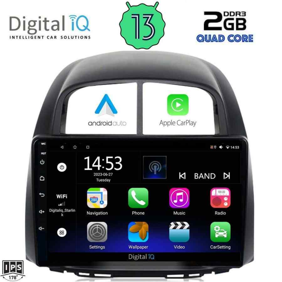 DIGITAL IQ RSB 2124_CPA (10inc) MULTIMEDIA TABLET for DAIHATSU SIRION mod. 2006-2012