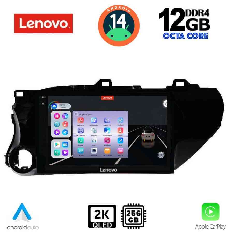 LENOVO SSZ 12721_CPA (10inc) MULTIMEDIA TABLET for TOYOTA HILUX mod. 2017>