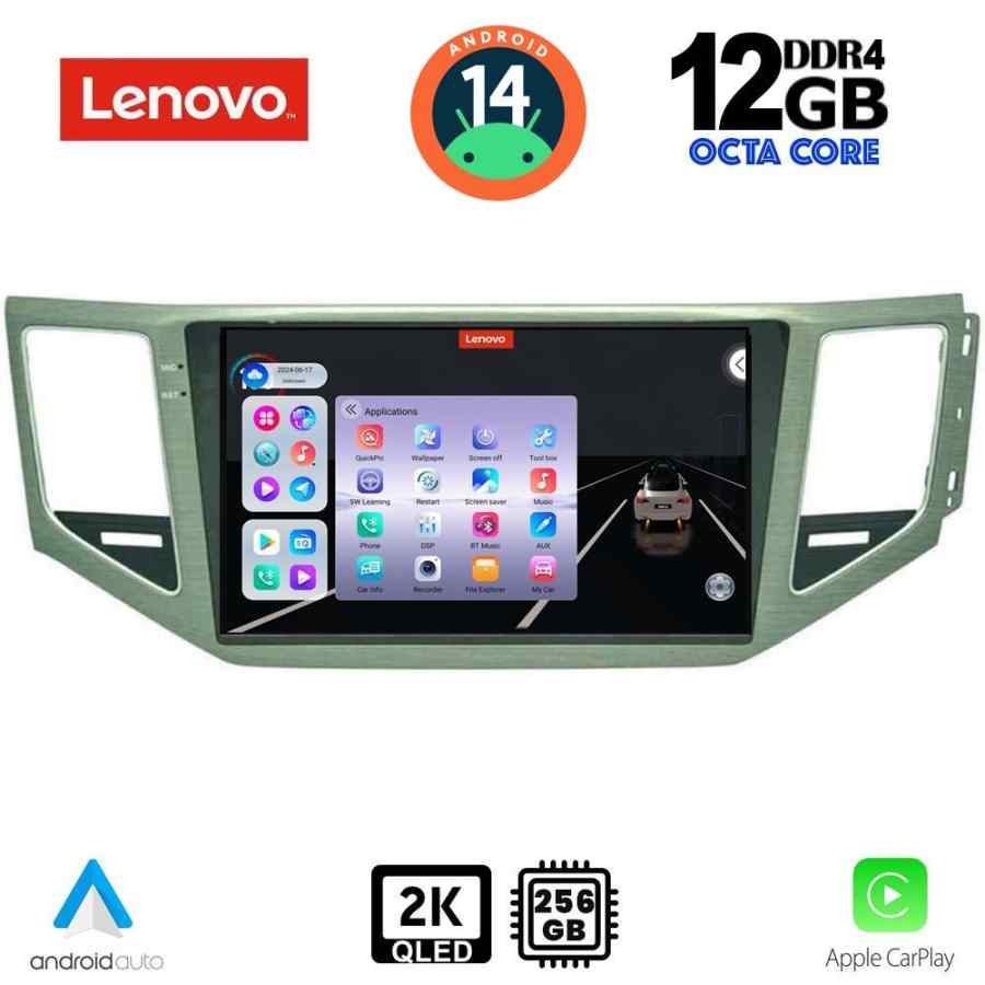 LENOVO SSZ 12745_CPA (10inc) MULTIMEDIA TABLET for VW GOLF SPORTSVAN mod. 2014>