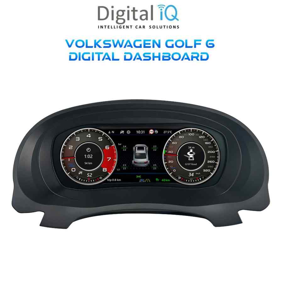 DIGITAL IQ DDD 746_IC (12.5") VW GOLF 6 mod. 2008-2013 DIGITAL DASHBOARD