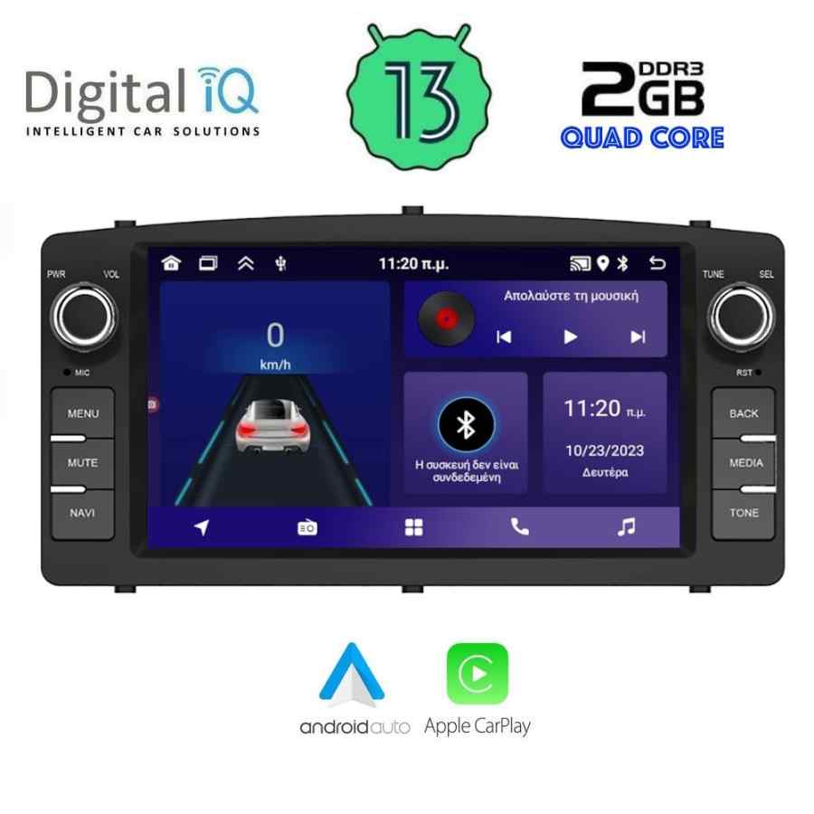 DIGITAL IQ ZSD 210_CPA (7" DECK) MULTIMEDIA OEM for TOYOTA COROLLA mod. 2000-2006